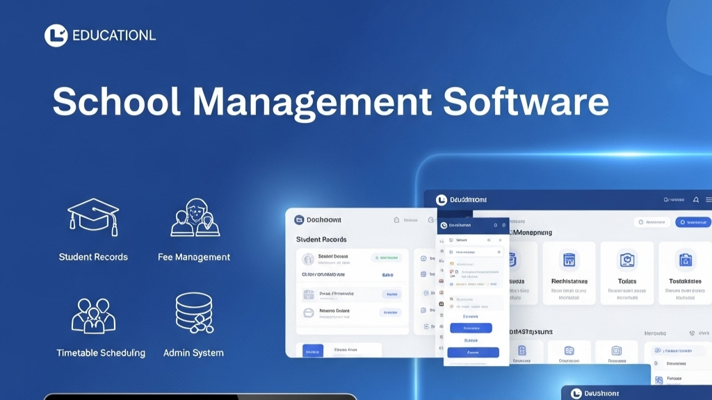 School Management System with Admin Panel in best price