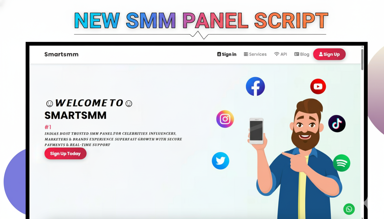 New SMM Panel script with Fully Automatic